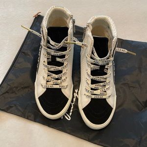 vintage havana high top sneakers